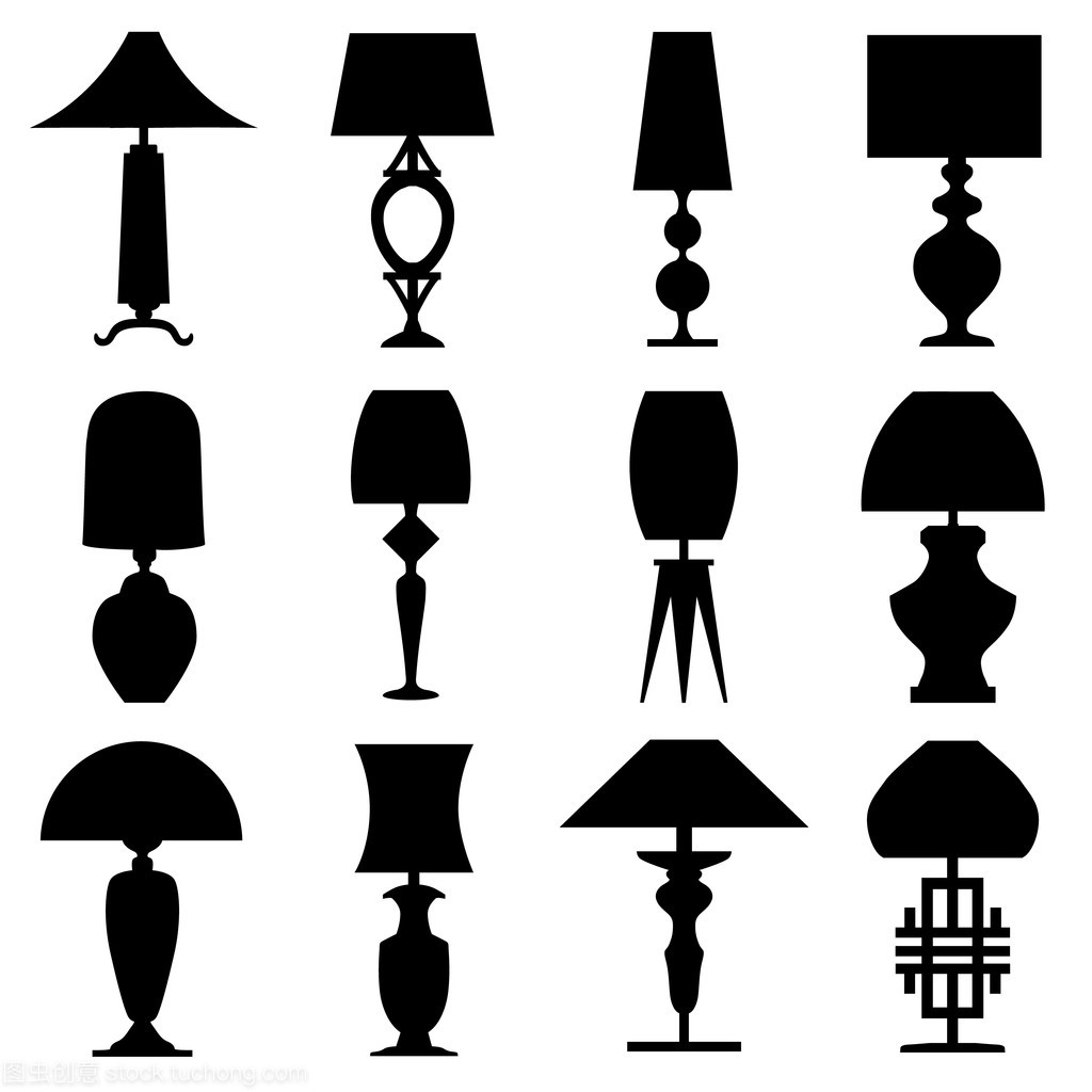 矢量剪影燈具 融合藝術(shù)與照明的現(xiàn)代設(shè)計(jì)理念